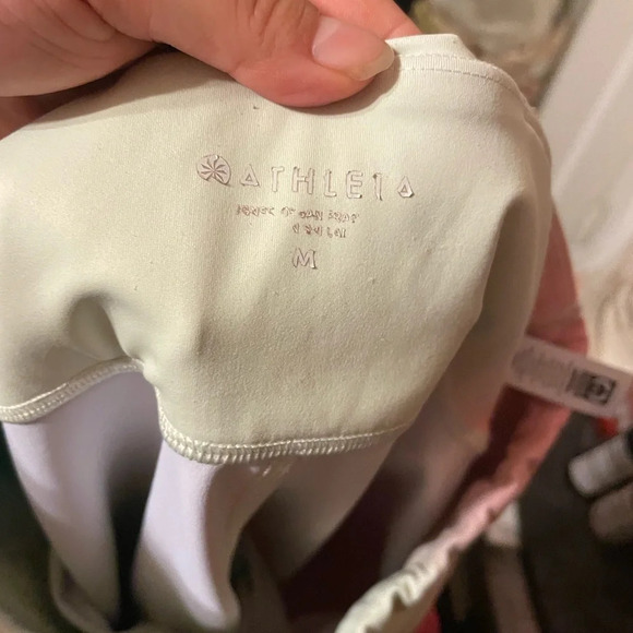 ATHLETA LOVE PROUDLY RAINBOW LEGGINGS - Picture 6 of 6